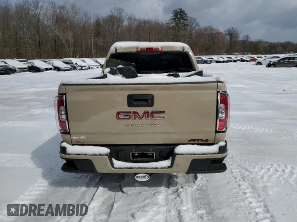 2021 GMC Canyon 4WD AT4 w/Leather with VIN 1GTG6FEN8M1279301, listed as a Copart auction lot 89373145 with 34,035 mi miles and Salvage Title. Bid and sale history available at carsss.com. Image 6.