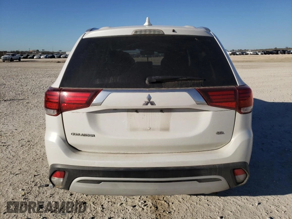 2020 Mitsubishi Outlander SE z VIN JA4AD3A38LZ021238, wystawiony jako Copart lot #48389905 z przebiegiem 162 038 mil mil oraz Szkoda całkowita • Salvage title. Historia ofert i sprzedaży dostępna na DreamBid. Obrazek 6.