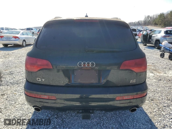 2007 Audi Q7 Premium with VIN WA1BV74L47D018456, listed as a Copart auction lot 85558234 with 0 mi miles and Salvage Title. Bid and sale history available at carsss.com. Image 6.
