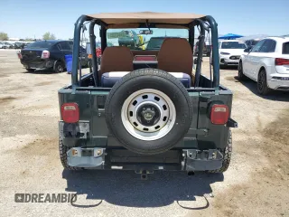 1994 Jeep Wrangler S with VIN 1J4FY19P7RP437520, listed as a Copart auction lot 57447085 with 124,023 mi miles and Salvage title. Bid and sale history available at DreamBid. Image 6.