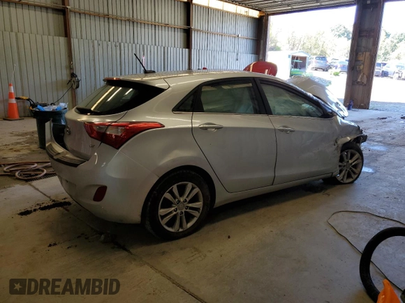2014 Hyundai Elantra GT with VIN KMHD35LH4EU183311, listed as a Copart auction lot 74260964 with 0 mi miles and Salvage Title. Bid and sale history available at carsss.com. Image 3.
