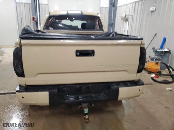 2018 Toyota Tundra 4WD SR5 with VIN 5TFDY5F19JX694736, listed as a Copart auction lot 43712665 with 0 mi miles and Salvage Title. Bid and sale history available at carsss.com. Image 6.