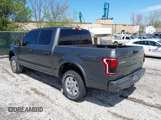 2017 Ford F-150 XL with VIN 1FTEW1EF2HKE47307, listed as a IAAI auction lot 41928346 with 50,337 mi miles. Bid and sale history available at carsss.com. Image 3.