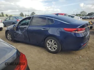 2018 Kia Optima LX with VIN 5XXGT4L39JG223575, listed as a Copart auction lot 51125755 with 97,954 mi miles and Salvage Title. Bid and sale history available at DreamBid. Image 2.