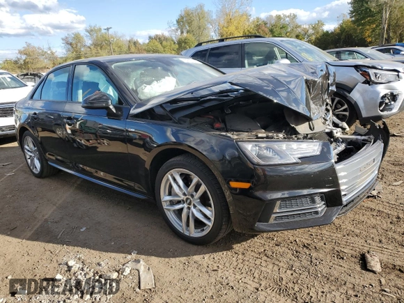 2017 Audi A4 Season of Audi Premium with VIN WAUDNAF46HN045331, listed as a Copart auction lot 75210114 with 101,014 mi miles and Salvage Title. Bid and sale history available at carsss.com. Image 4.