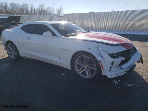 2017 Chevrolet Camaro 2LT with VIN 1G1FD1RSXH0152428, listed as a Copart auction lot 87653215 with 69,642 mi miles and Salvage Title. Bid and sale history available at carsss.com. Image 4.