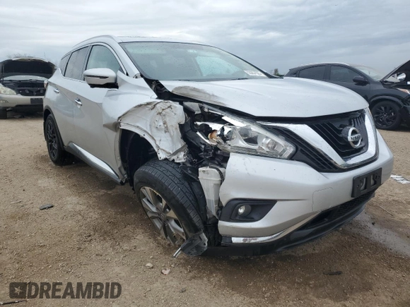 2016 Nissan Murano SL z VIN 5N1AZ2MH3GN150022, wystawiony jako Copart lot #55057025 z przebiegiem 103 327 mil mil oraz Szkoda całkowita • Salvage title. Historia ofert i sprzedaży dostępna na DreamBid. Obrazek 4.
