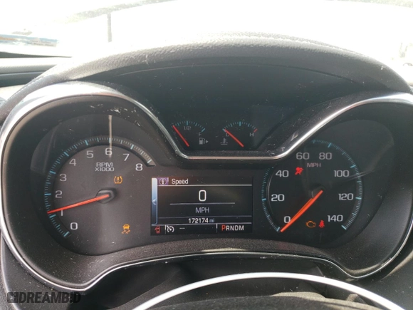 2014 Chevrolet Impala LTZ with VIN 2G1155S37E9271427, listed as a Copart auction lot 50604195 with 172,174 mi miles and Salvage Title. Bid and sale history available at carsss.com. Image 9.