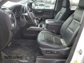 2020 GMC Sierra 1500 Denali with VIN 1GTU9FELXLZ269071, listed as a Copart auction lot 50322795 with 101,455 mi miles and Salvage Title. Bid and sale history available at DreamBid. Image 7.