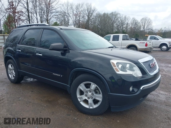 2008 GMC Acadia SLE1 with VIN 1GKEV13778J177967, listed as a IAAI auction lot 41918461 with 157,110 mi miles. Bid and sale history available at carsss.com. Image 1.