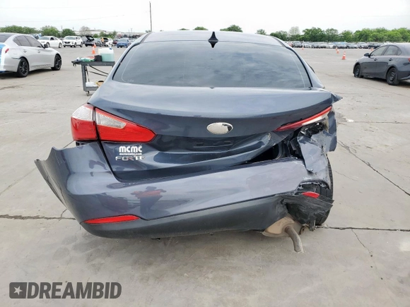 2014 Kia Forte LX with VIN KNAFX4A62E5219694, listed as a Copart auction lot 53436425 with 162,888 mi miles and Salvage Title. Bid and sale history available at carsss.com. Image 6.
