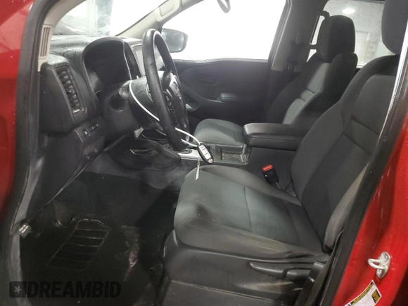 2022 Nissan Frontier S with VIN 1N6ED1EK1NN629963, listed as a Copart auction lot 45776585 with 38,740 mi miles and Salvage Title. Bid and sale history available at carsss.com. Image 7.