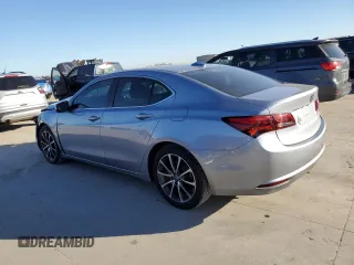 2015 Acura TLX V6 with VIN 19UUB2F39FA021135, listed as a Copart auction lot 47417085 with 104,997 mi miles and Salvage Title. Bid and sale history available at carsss.com. Image 2.