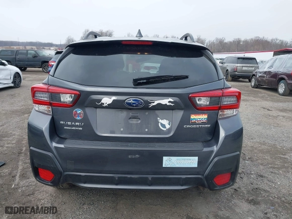 2020 Subaru Crosstrek Premium with VIN JF2GTAPC5L8272465, listed as a IAAI auction lot 41607403 with 48,772 mi miles. Bid and sale history available at carsss.com. Image 16.