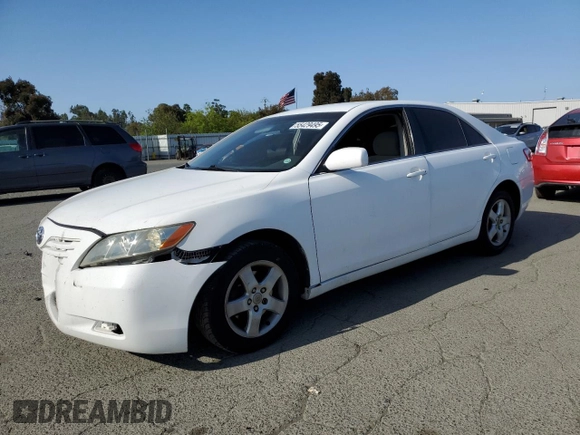 2007 Toyota Camry CE with VIN 4T1BE46K67U626239, listed as a Copart auction lot 55429495 with 198,648 mi miles and Salvage Title. Bid and sale history available at DreamBid. Image 1.