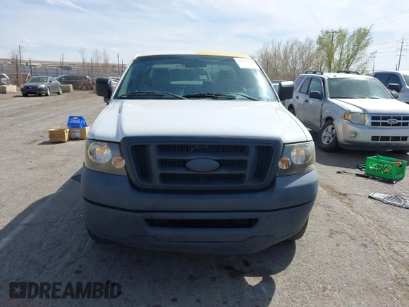 2007 Ford F-150 XL with VIN 1FTRF12W87KC00295, listed as a IAAI auction lot 41894720 with 245,671 mi miles. Bid and sale history available at carsss.com. Image 12.