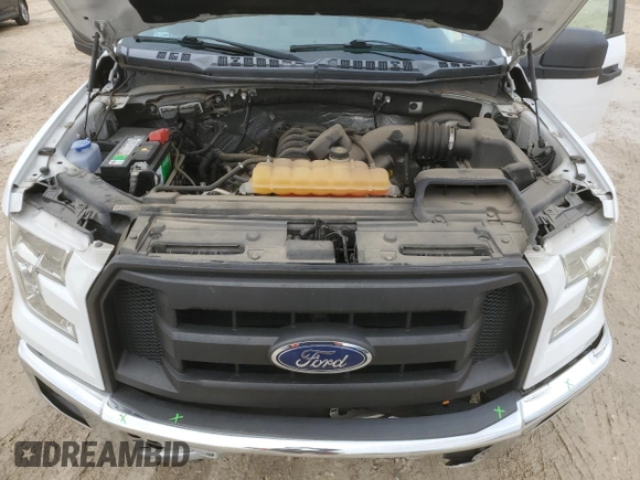 2016 Ford F-150 XL with VIN 1FTMF1CF2GKE54884, listed as a Copart auction lot 45285845 with 76,633 mi miles and Salvage Title. Bid and sale history available at carsss.com. Image 11.