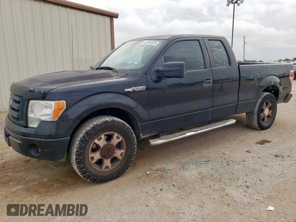 2010 Ford F-150 XL with VIN 1FTEX1CW9AKC19892, listed as a Copart auction lot 63343325 with 164,158 mi miles and Salvage title. Bid and sale history available at DreamBid. Image 1.