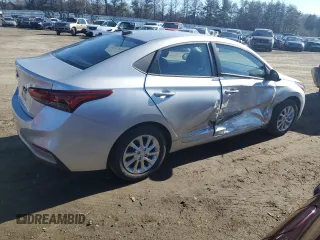 2018 Hyundai Accent SEL with VIN 3KPC24A34JE034040, listed as a Copart auction lot 42991764 with 29,699 mi miles. Bid and sale history available at carsss.com. Image 3.