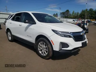 2023 Chevrolet Equinox LT with VIN 3GNAXUEG9PS113663, listed as a Copart auction lot 56012365 with 8,623 mi miles and Salvage title. Bid and sale history available at DreamBid. Image 4.