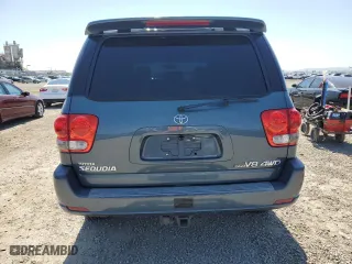2006 Toyota Sequoia Limited with VIN 5TDBT48A46S275140, listed as a Copart auction lot 50007505 with 291,840 mi miles and Salvage Title. Bid and sale history available at carsss.com. Image 6.
