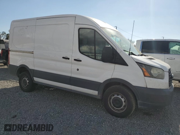 2015 Ford Transit Cargo with VIN 1FTNR1CG7FKA98838, listed as a Copart auction lot 48829135 with 233,935 mi miles and Salvage Title. Bid and sale history available at carsss.com. Image 4.