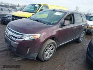 2011 Ford Edge SEL with VIN 2FMDK3JC9BBA61236, listed as a IAAI auction lot 41488082 with 226,810 mi miles. Bid and sale history available at carsss.com. Image 2.