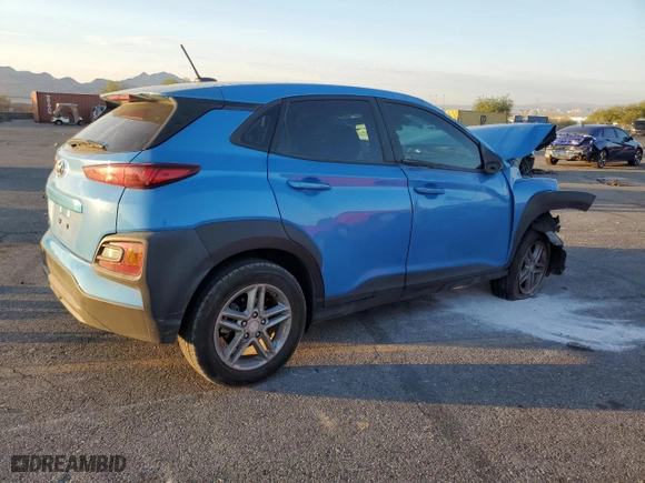 2020 Hyundai Kona SE with VIN KM8K12AA7LU543315, listed as a Copart auction lot 74950094 with 72,157 mi miles and Salvage Title. Bid and sale history available at carsss.com. Image 3.