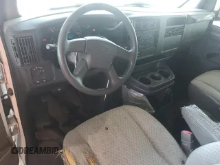 2006 Chevrolet Express Cargo with VIN 1GCGG25V961171309, listed as a Copart auction lot 64814815 with 199,033 mi miles and Salvage title. Bid and sale history available at DreamBid. Image 8.