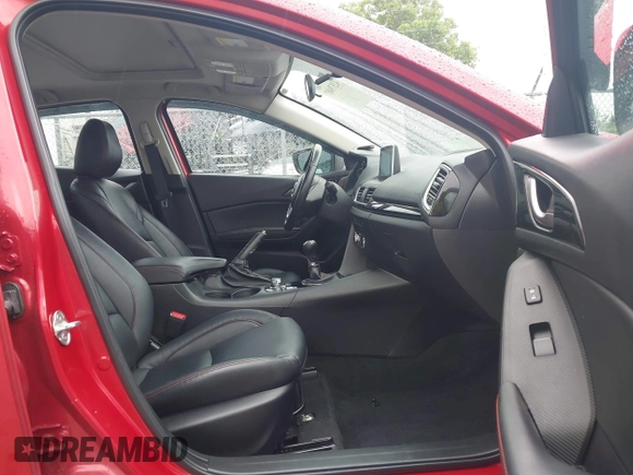 2015 Mazda 3 i Grand Touring with VIN JM1BM1W75F1269332, listed as a IAAI auction lot 42579487 with 99,619 mi miles and . Bid and sale history available at DreamBid. Image 5.