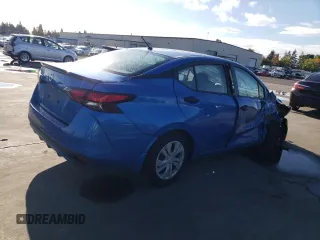 2020 Nissan Versa S with VIN 3N1CN8DV4LL822054, listed as a Copart auction lot 76609904 with 39,799 mi miles and Salvage Title. Bid and sale history available at carsss.com. Image 3.