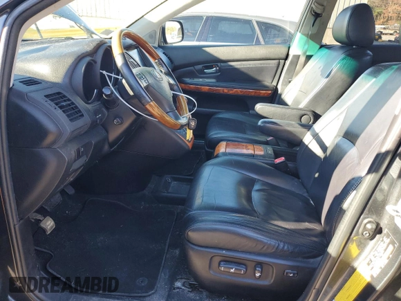 2008 Lexus RX 350 with VIN 2T2HK31U98C076376, listed as a Copart auction lot 82084774 with 214,899 mi miles and Salvage Title. Bid and sale history available at DreamBid. Image 7.