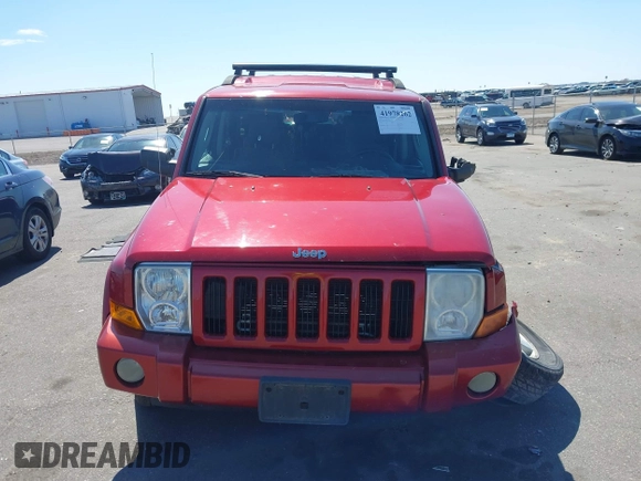 2006 Jeep Commander with VIN 1J8HG48K16C252335, listed as a IAAI auction lot 41978262 with 267,556 mi miles and . Bid and sale history available at DreamBid. Image 13.