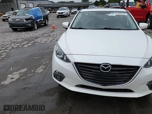 2016 Mazda 3 i Grand Touring with VIN 3MZBM1X73GM251086, listed as a Copart auction lot 61649185 with Not provided miles and Salvage title. Bid and sale history available at DreamBid. Image 14.