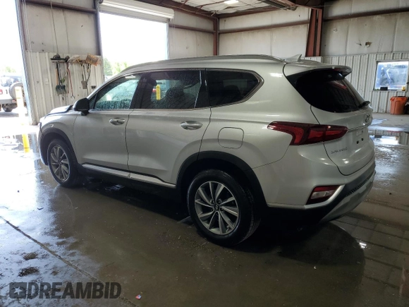 2019 Hyundai Santa Fe Ultimate z VIN 5NMS5CAD4KH002169, wystawiony jako Copart lot #58560645 z przebiegiem 27 762 mil mil oraz Szkoda całkowita • Salvage title. Historia ofert i sprzedaży dostępna na DreamBid. Obrazek 2.