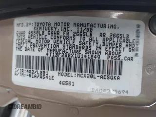 2001 Toyota Avalon XL z VIN 4T1BF28BX1U141849, wystawiony jako IAAI lot #41467945 z przebiegiem 188 675 mil mil oraz . Historia ofert i sprzedaży dostępna na DreamBid. Obrazek 9.