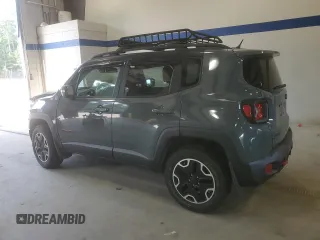 2016 Jeep Renegade Trailhawk with VIN ZACCJBCT2GPC56026, listed as a Copart auction lot 62223445 with 113,915 mi miles and Salvage title. Bid and sale history available at DreamBid. Image 2.