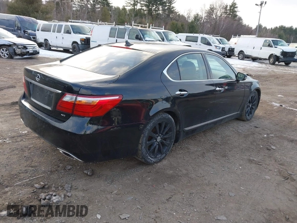 2010 Lexus LS 460 with VIN JTHCL5EFXA5006874, listed as a IAAI auction lot 41393546 with 177,007 mi miles and . Bid and sale history available at DreamBid. Image 4.