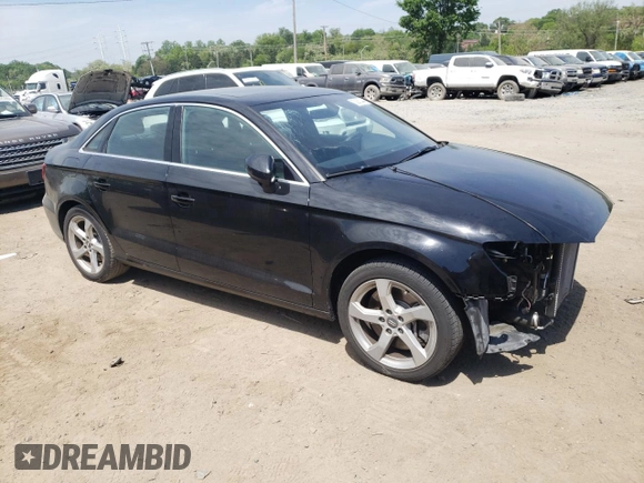 2019 Audi A3 Sedan Premium with VIN WAUBEGFFXK1019017, listed as a Copart auction lot 52562444 with 36,129 mi miles. Bid and sale history available at carsss.com. Image 4.