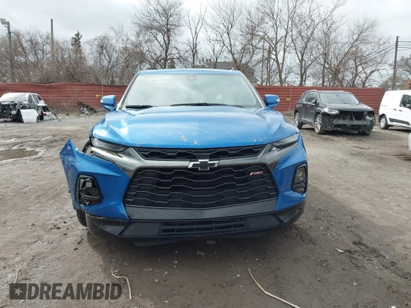 2021 Chevrolet Blazer RS with VIN 3GNKBERS7MS533053, listed as a IAAI auction lot 41931579 with 65,053 mi miles and . Bid and sale history available at DreamBid. Image 12.