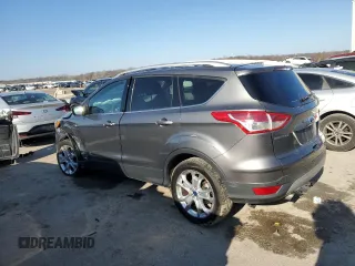 2014 Ford Escape Titanium with VIN 1FMCU9J90EUE48236, listed as a Copart auction lot 85134724 with 64,162 mi miles and Salvage Title. Bid and sale history available at carsss.com. Image 2.