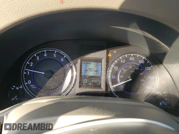 2015 Infiniti Q40 with VIN JN1CV6AP5FM502505, listed as a Copart auction lot 81280014 with 99,606 mi miles and Salvage Title. Bid and sale history available at DreamBid. Image 9.