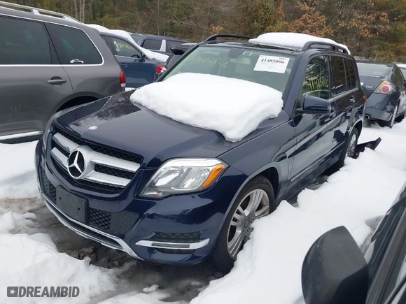 2015 Mercedes-Benz GLK-Class GLK 350 with VIN WDCGG8JB6FG350607, listed as a IAAI auction lot 41485806 with 129,349 mi miles. Bid and sale history available at carsss.com. Image 2.
