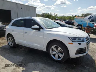 2018 Audi Q5 Premium Plus with VIN WA1BNAFY8J2011941, listed as a Copart auction lot 51845805 with 131,273 mi miles and Non Repairable. Bid and sale history available at DreamBid. Image 4.