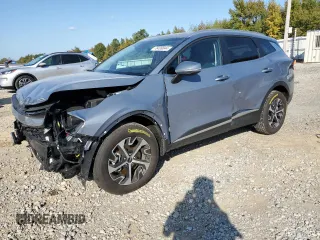 2025 Kia Sportage EX with VIN 5XYK3CDFXSG249404, listed as a Copart auction lot 78499044 with 1,504 mi miles and Salvage Title. Bid and sale history available at carsss.com. Image 1.