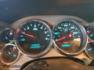 2008 Chevrolet Silverado 2500HD Work Truck with VIN 1GCHC29K28E115109, listed as a Copart auction lot 43336925 with 266,669 mi miles and Salvage Title. Bid and sale history available at carsss.com. Image 9.
