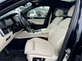 2021 BMW X6 M50i z VIN 5UXCY8C02M9D95172, wystawiony jako Copart lot #84796854 z przebiegiem 75 299 mil mil oraz Czysty tytuł • Clean title. Historia ofert i sprzedaży dostępna na DreamBid. Obrazek 6.