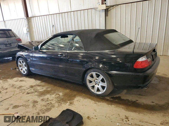 2002 BMW 3 Series 325Ci with VIN WBABS334X2PG87677, listed as a Copart auction lot 48860095 with Not Provided miles and Salvage Title. Bid and sale history available at DreamBid. Image 2.