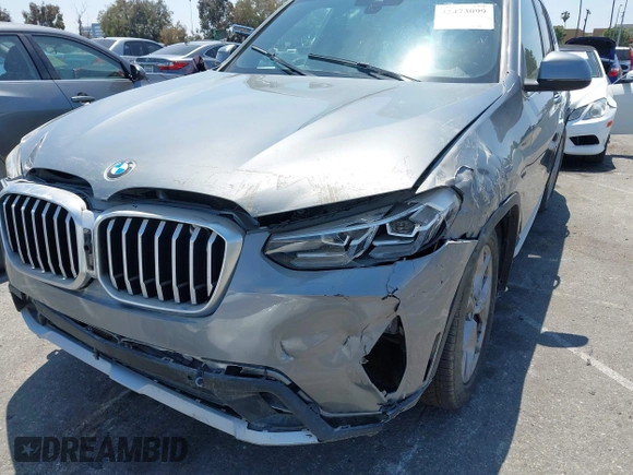 2024 BMW X3 sDrive30i z VIN 5UX43DP02RSU43683, wystawiony jako IAAI lot #42473099 z przebiegiem 2 130 mil mil oraz . Historia ofert i sprzedaży dostępna na DreamBid. Obrazek 6.