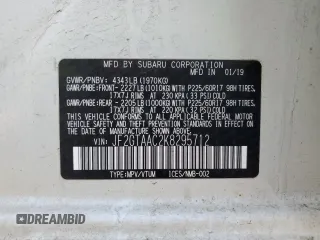 2019 Subaru Crosstrek with VIN JF2GTAAC2K8295712, listed as a Copart auction lot 48752735 with 49,079 mi miles and Salvage Title. Bid and sale history available at carsss.com. Image 13.